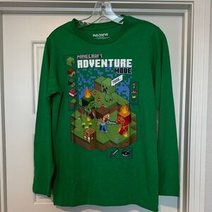 Adventure Mode Green Kids Shirt
